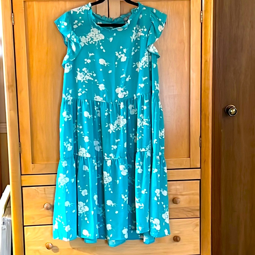Turquoise dress!